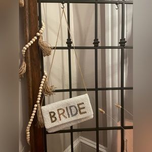 Francesca’s Beaded Bride Clutch Bag